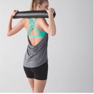 Lululemon" Free To Be Wild Tank Top Strappy Back
